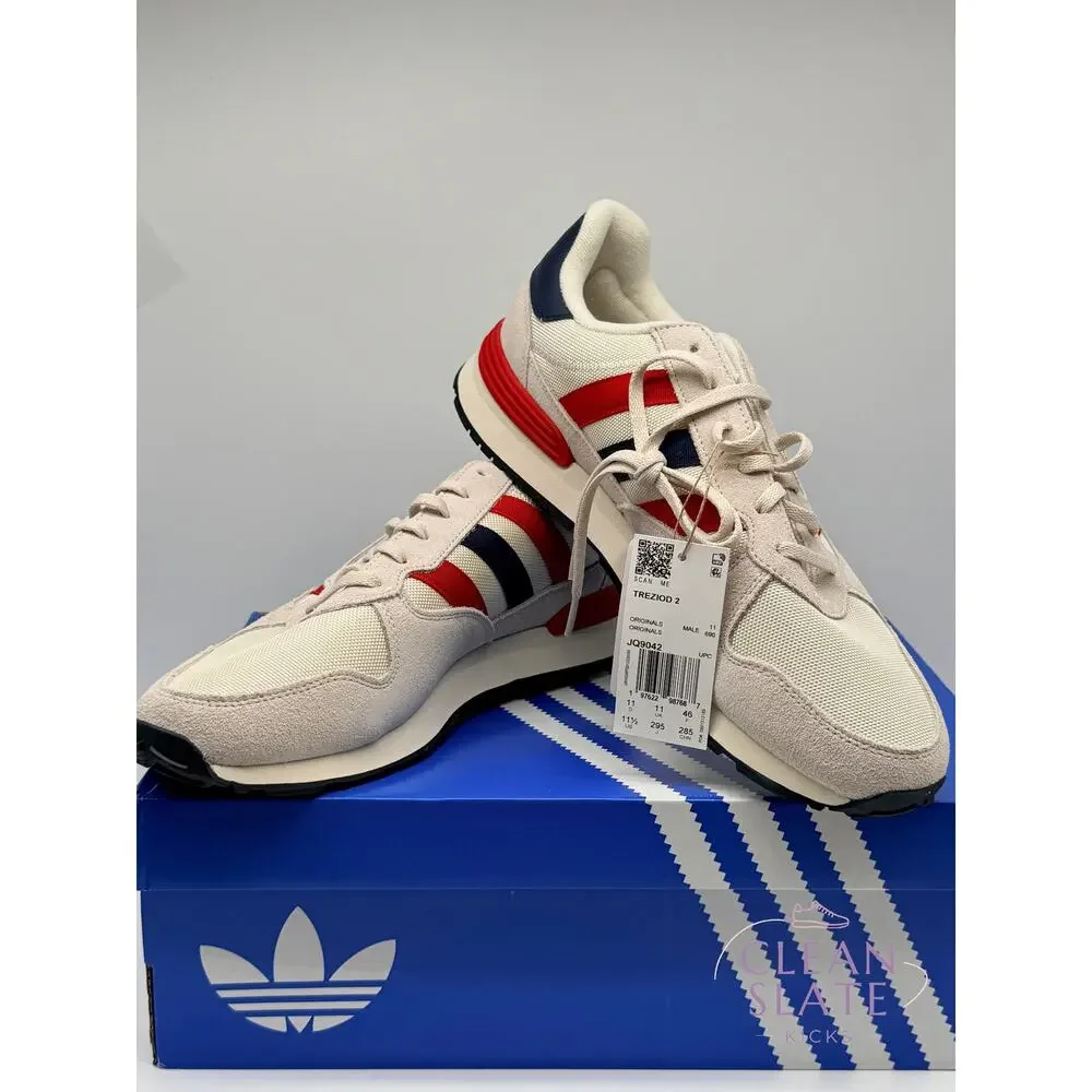 Adidas Treziod 2 Aluminum/Scarlet/Night Indigo Men's 11.5 NIB